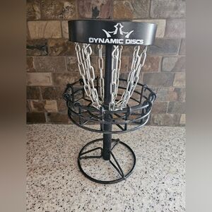 Black Mini Disc Golf Basket